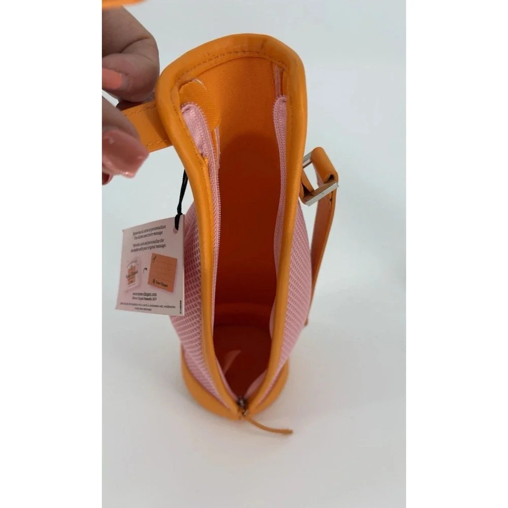 New with Tags Veuve Clicquot Rosé Champagne Bag Cooler Carrier 750mL France Rare